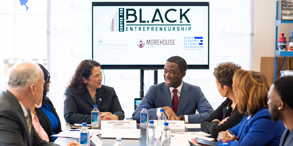 Federal leaders visit the Center for Black Entrepreneurship